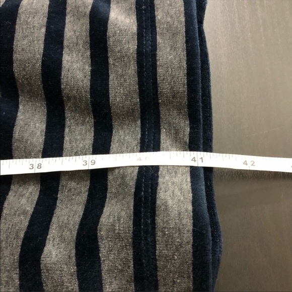 T Alexander Wang Striped Velour Racerback Dress M - Picture 6 of 7